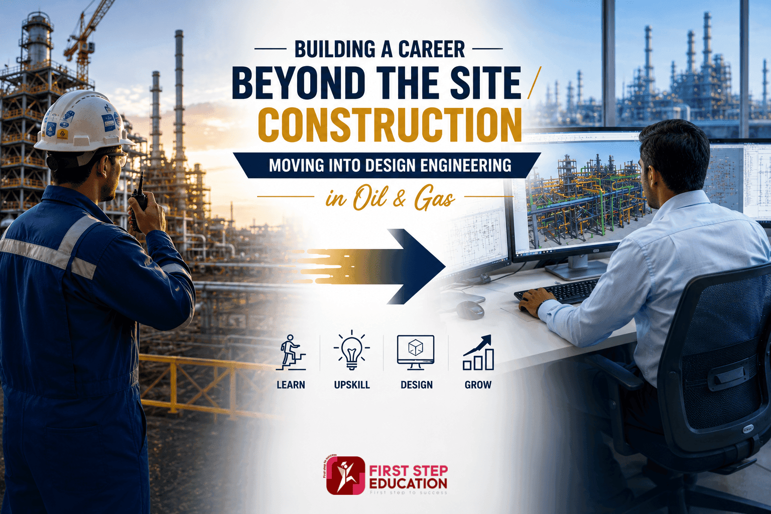 Building a Career Beyond the Site/Construction: Moving into Design Engineering in Oil & Gas:  Opportunities, Challenges, and Career Impact