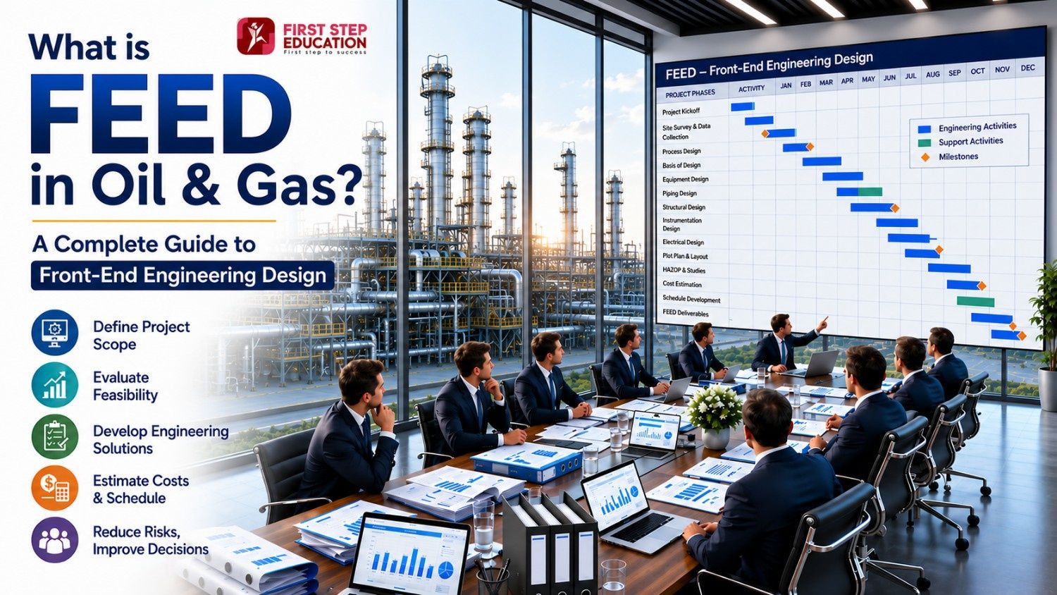 What is FEED in Oil & Gas? A Complete Guide to Front-End Engineering Design